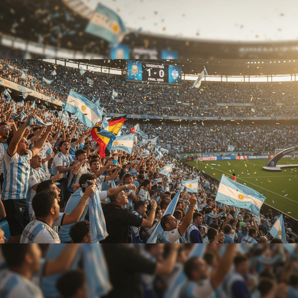 Vista del estadio con público durante un partido de la selección en el mundial 2026